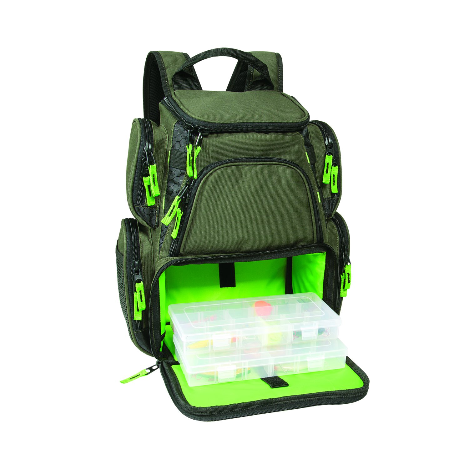 Wild River 3508 Multi-Tackle Small Fishing Backpack - Compact & Durable for Fly Fishing, Bass Angling & Outdoor Adventures