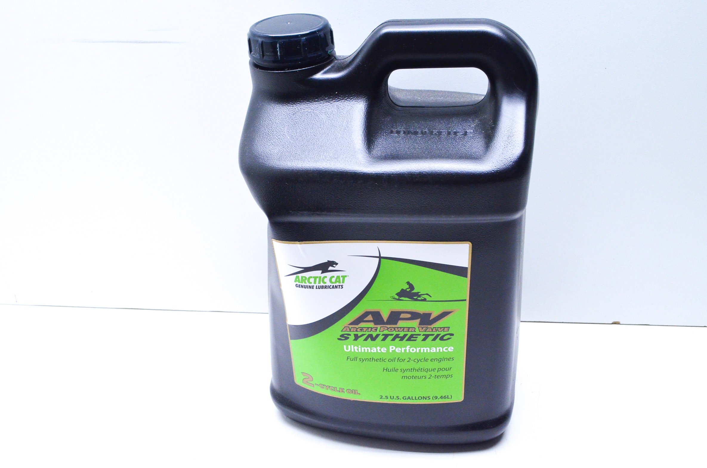 Arctic Cat APV Synthetic 2-Stroke Injection Oil - 2.5 Gallon for Snowmobiles, ATVs & Powersports Vehicles | High Performance Engine Lubrication