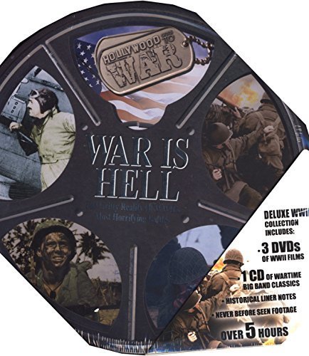 Hollywood Goes To War - War Is Hell (Tin Box Set) by Various Artists | Classic War Movie Collection | Perfect for Film Buffs & History Enthusiasts