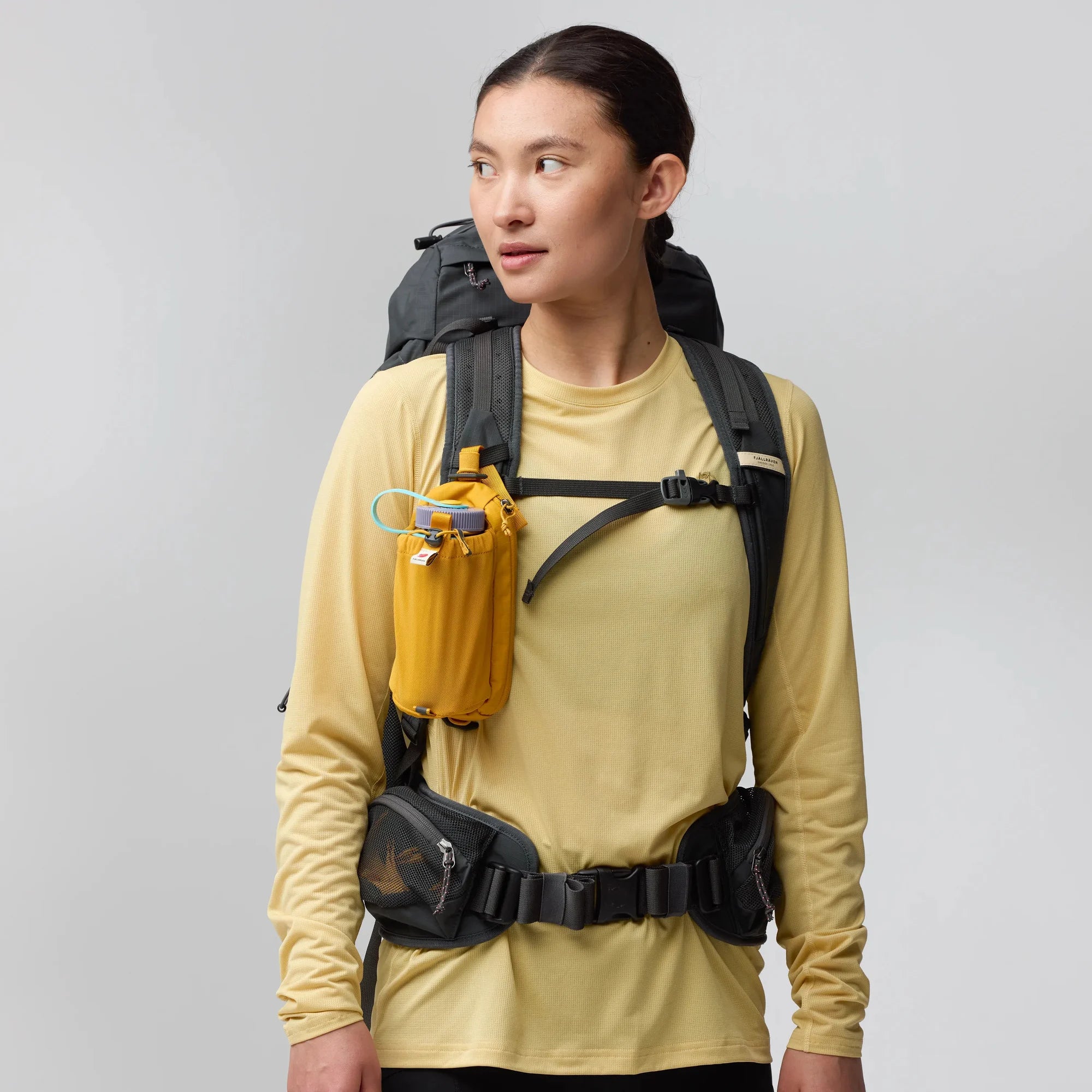 Abisko Bottle Pocket F23100177 - Insulated Water Bottle Holder for Hiking, Camping & Outdoor Adventures - Perfect for Backpacks & Gear Attachment