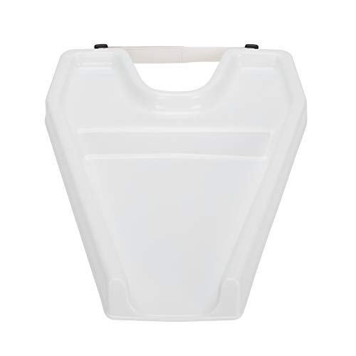 Ergonomic Shampoo Bowl - Durable Hair Washing Sink for Salon & Home Use - Comfortable Design for Kids & Elderly (White) - Perfect for Hair Salons, Spas, and Home Hair Care