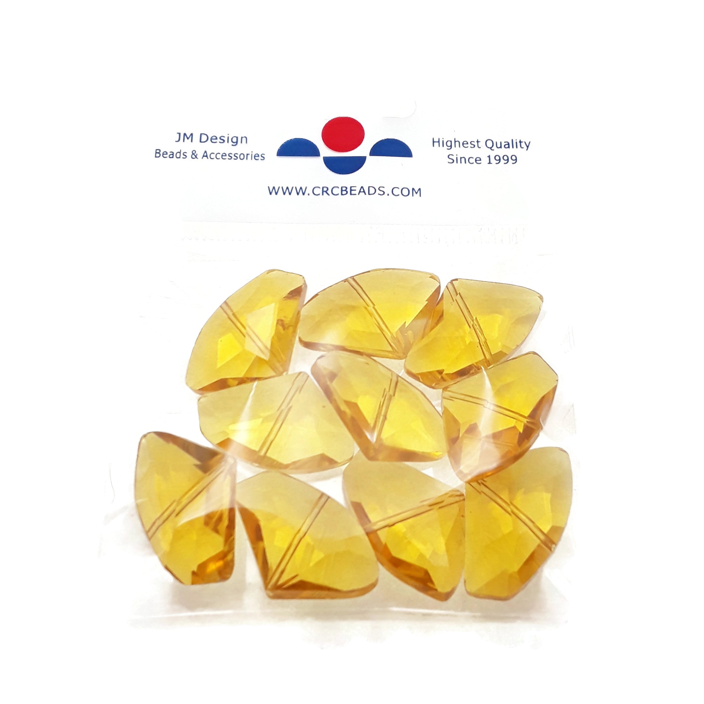 17x27mm Faceted Irregular Glass Beads - 10pcs per Bag - DIY Jewelry Making Supplies for Necklaces, Bracelets & Home Decor Crafts