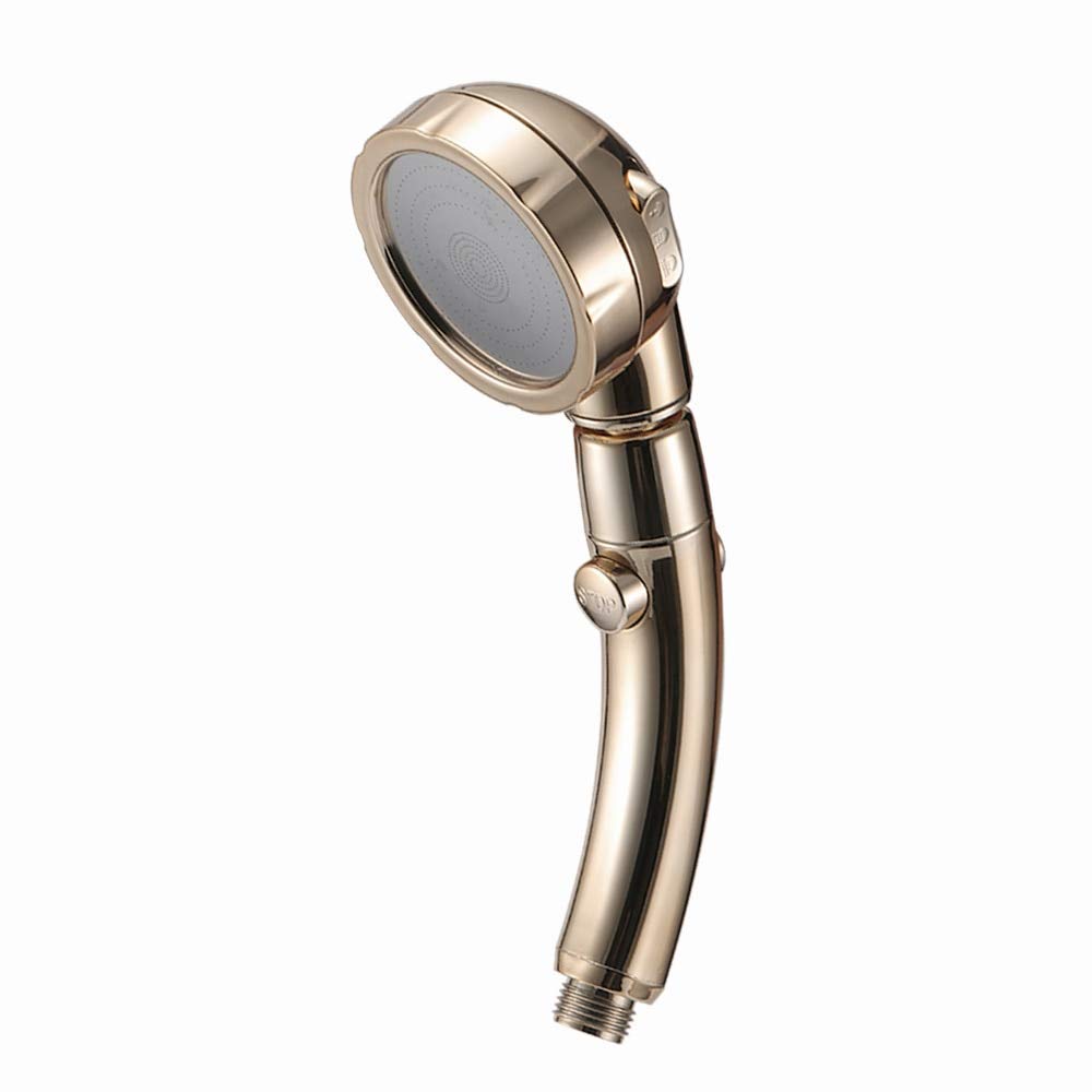KXA 360° Rotating Adjustable Water Saving Shower Head - 3 Spray Modes with Stop Button for High Pressure Shower - Perfect for Bathroom, Spa & Relaxation