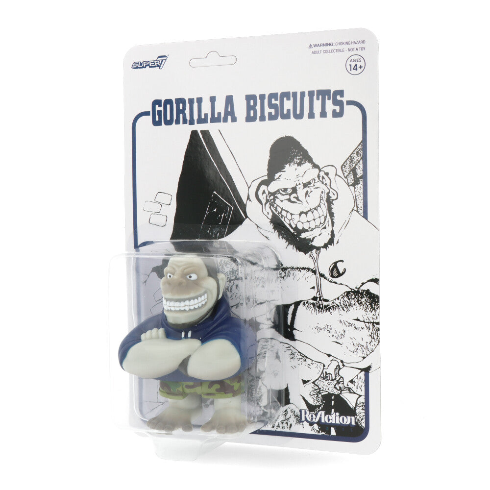 Gorilla Biscuits Punk Rock Band ReAction Figure – Collectible Music Memorabilia for Fans & Punk Enthusiasts | Perfect for Display, Gifts & Music Themed Decor