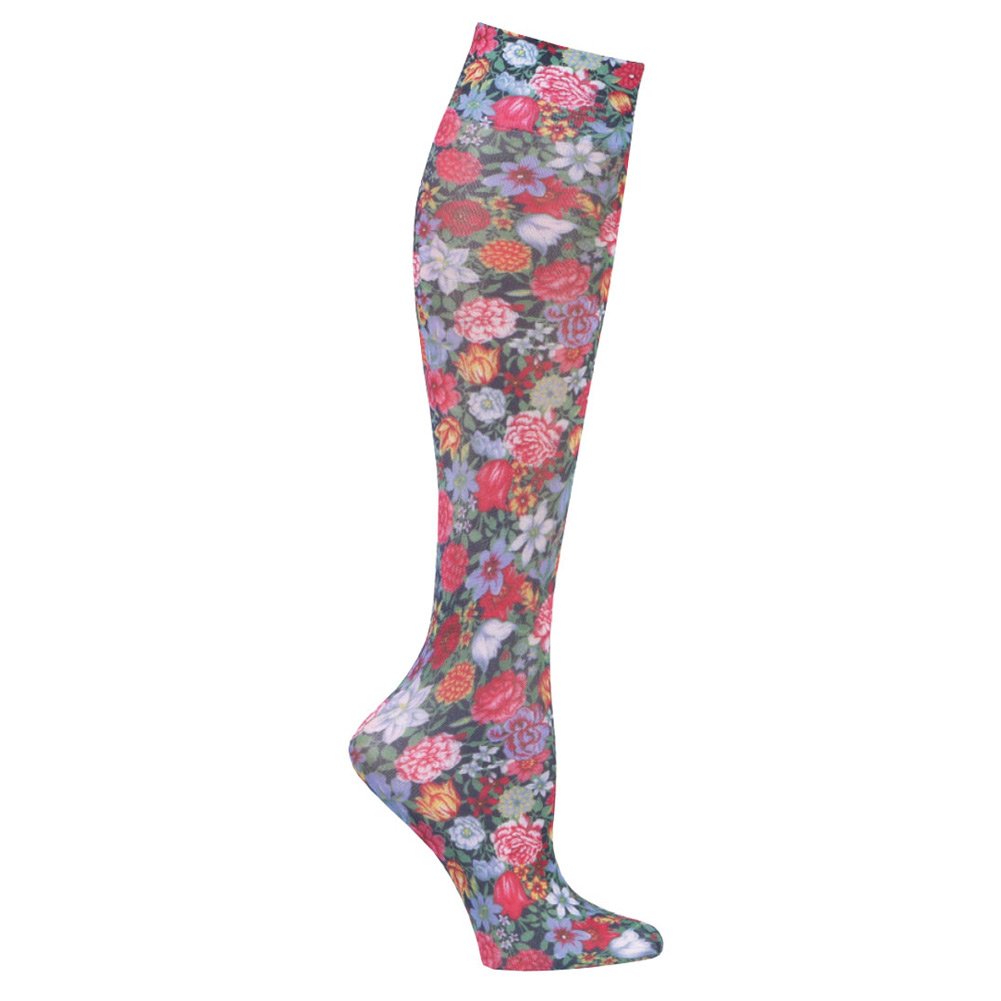 Celeste Stein Mild Compression Knee High Stockings for Women - Wide Calf Support Socks - Comfortable for Varicose Veins, Swelling & Travel - Perfect for Nurses, Teachers & Long Hours Standing