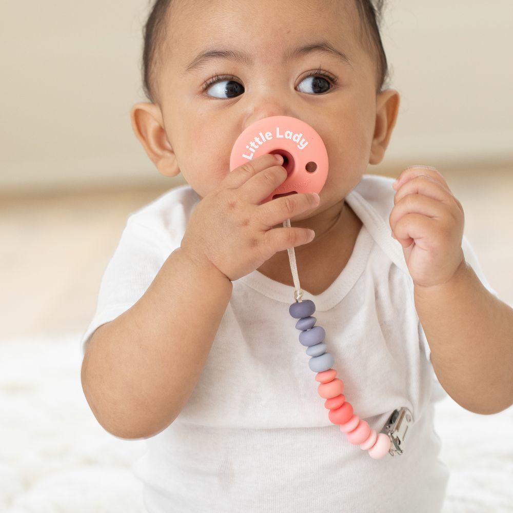 Bella Tunno Bubbi Baby Pacifier Clip - Cute & Safe Silicone Pacifier Holder for Newborns & Toddlers - Perfect for On-the-Go, Daycare, and Travel Accessories