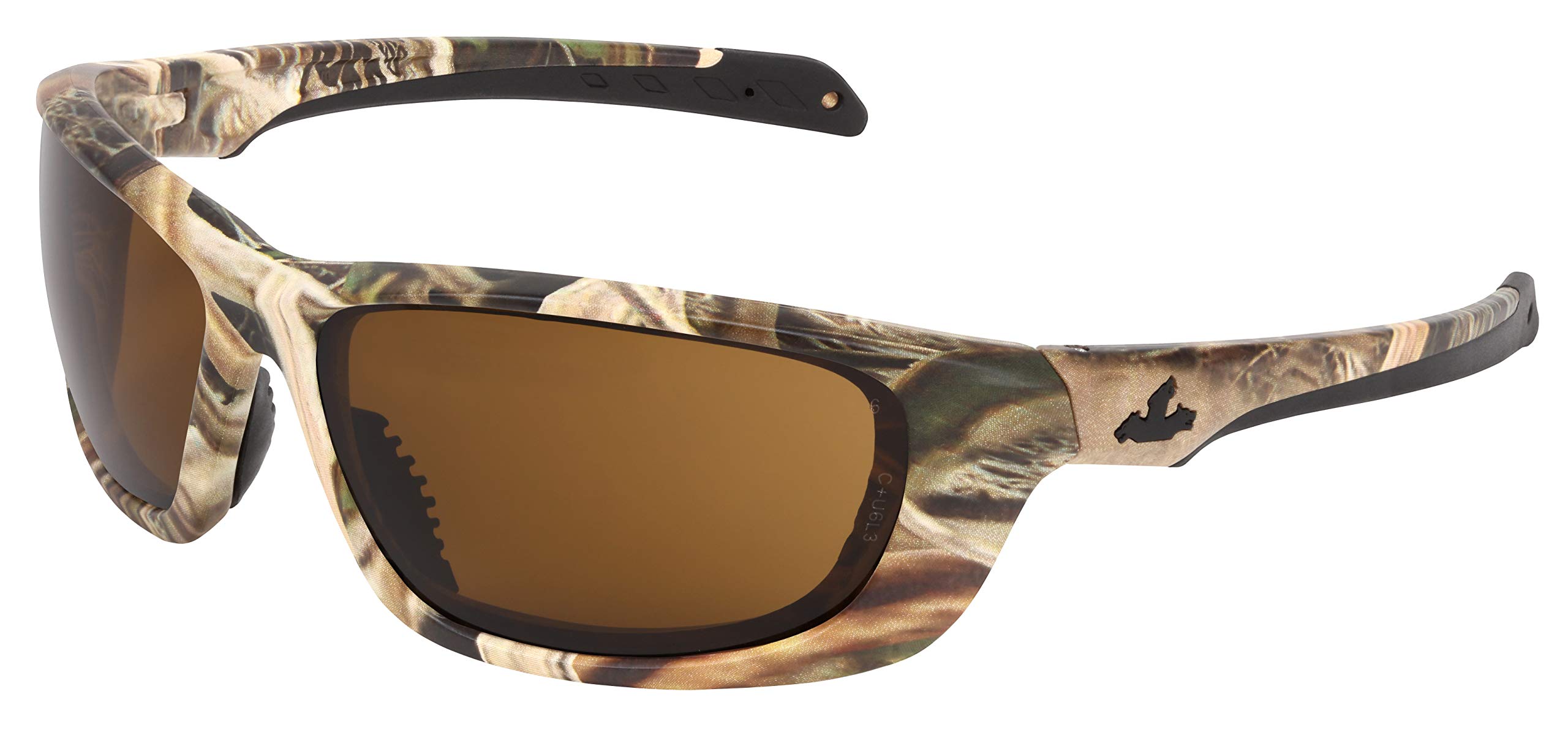 MCR Safety Glasses - Mossy Oak Shadow Grass Blades Camo Protective Eyewear (MOUD11BPF) for Hunting, Construction & Outdoor Work Safety
