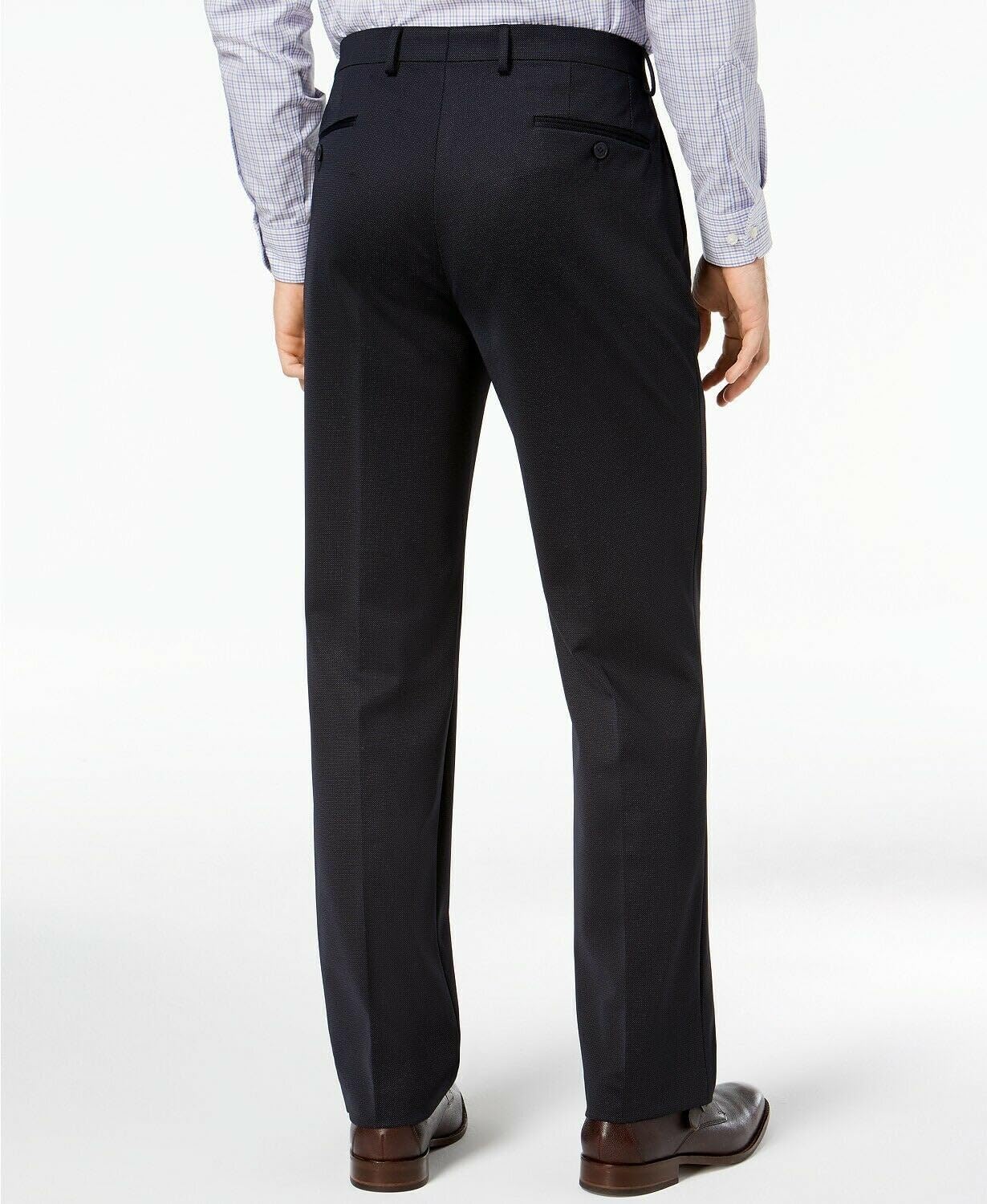 Van Heusen Men's Stretch Performance Suit - 2 Button Business Suit Jacket & Pants Set for Office, Interviews & Formal Events | Comfortable & Professional Attire
