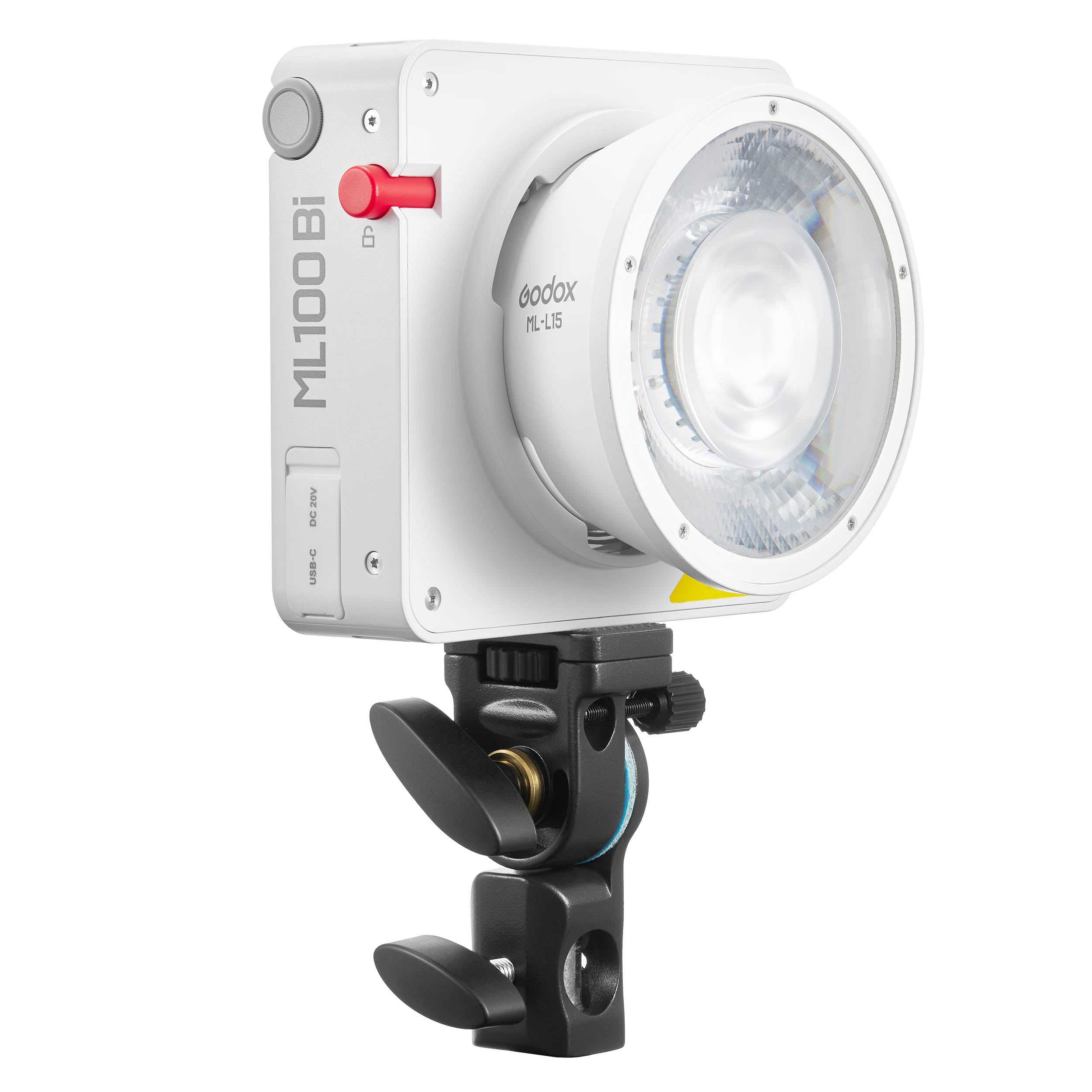 ML100Bi Compact & Portable LED Video Light with Adjustable Lens - Perfect for YouTube, Vlogging, Photography & Studio Lighting