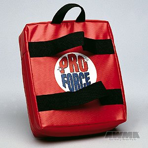 Pro Force Square Hand Target Red - High-Quality Punching Bag for MMA, Boxing & Martial Arts Training - Durable Focus Pad for Home & Gym Workouts