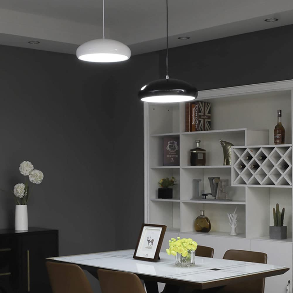 Classic Italian Restaurant Bar Pendant Lights - Nordic Style Aluminum E27 Base Chandelier, Modern Minimalist Hanging Lamp for Creative Club, Cafe, Office, Kitchen Island & Shop Lighting - Perfect for Indoor Dining & Commercial Spaces