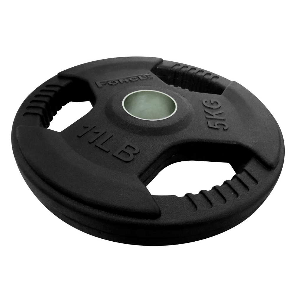 Force USA 51mm Rubber Coated Olympic Weight Plates - Durable Gym Equipment for Weightlifting & CrossFit Training (Sold Individually) - Perfect for Home Gyms & Professional Fitness Centers