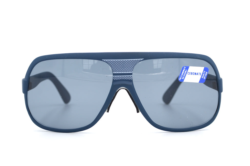 Cébé Cebonate Navy Blue Sunglasses - Polarized UV Protection for Men & Women - Perfect for Running, Cycling, and Outdoor Sports