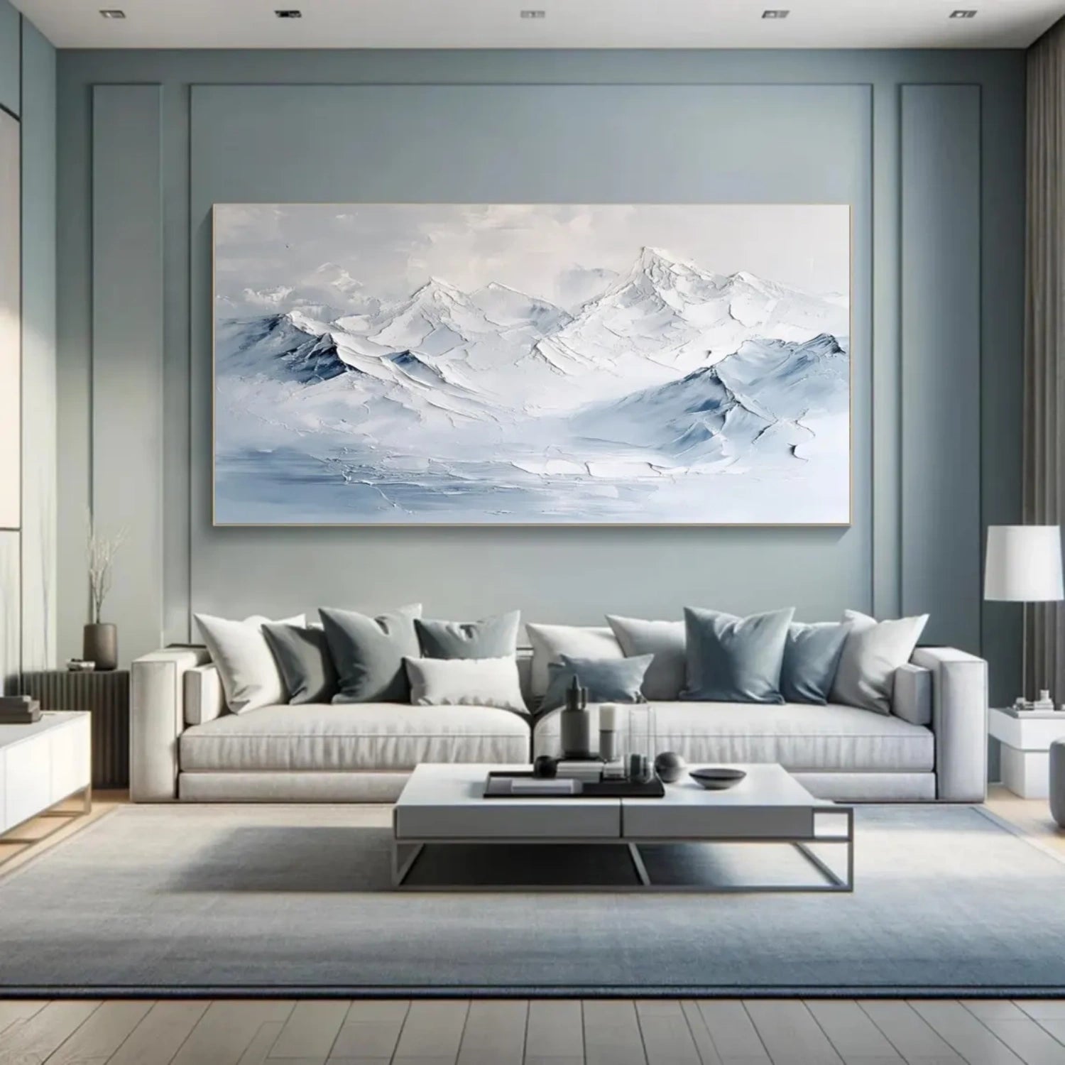 Minimalist Textured Plaster Art Painting - Modern Abstract Wall Decor for Living Room, Bedroom & Office | #MM310