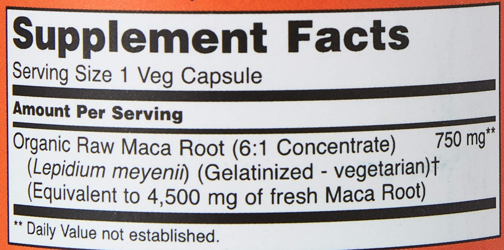 Now Foods Maca 750mg Raw - 90 Vegan Capsules | Energy & Vitality Supplement for Men & Women | Supports Hormonal Balance, Endurance & Libido | Perfect for Fitness Enthusiasts & Busy Professionals