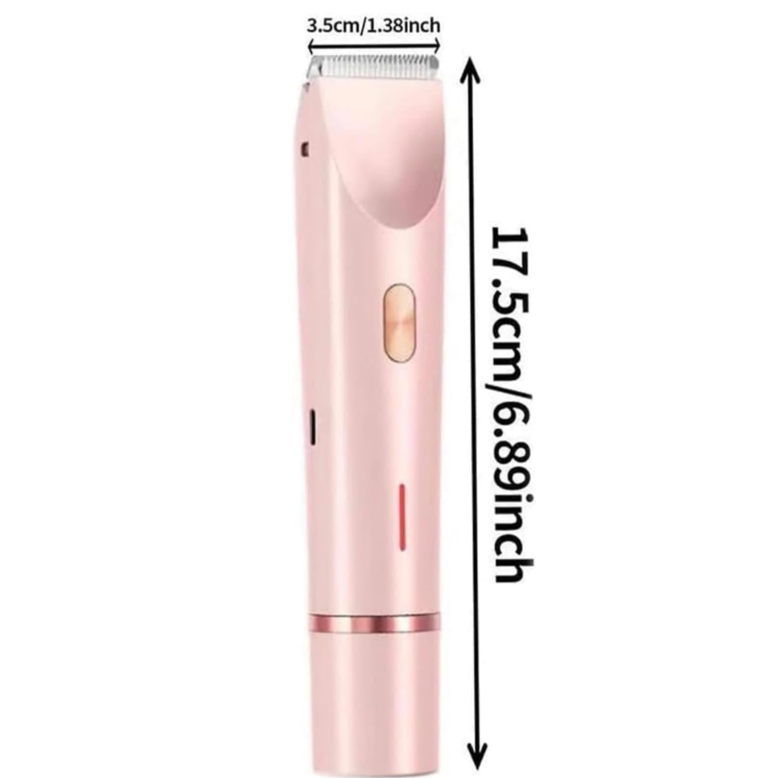 Whimsyard 3-in-1 Electric Body Hair Trimmer for Women - Double Head Detachable Shaver & Razor - Wet/Dry Use - Purple - Perfect for Bikini Line, Legs & Underarms Grooming at Home or Travel