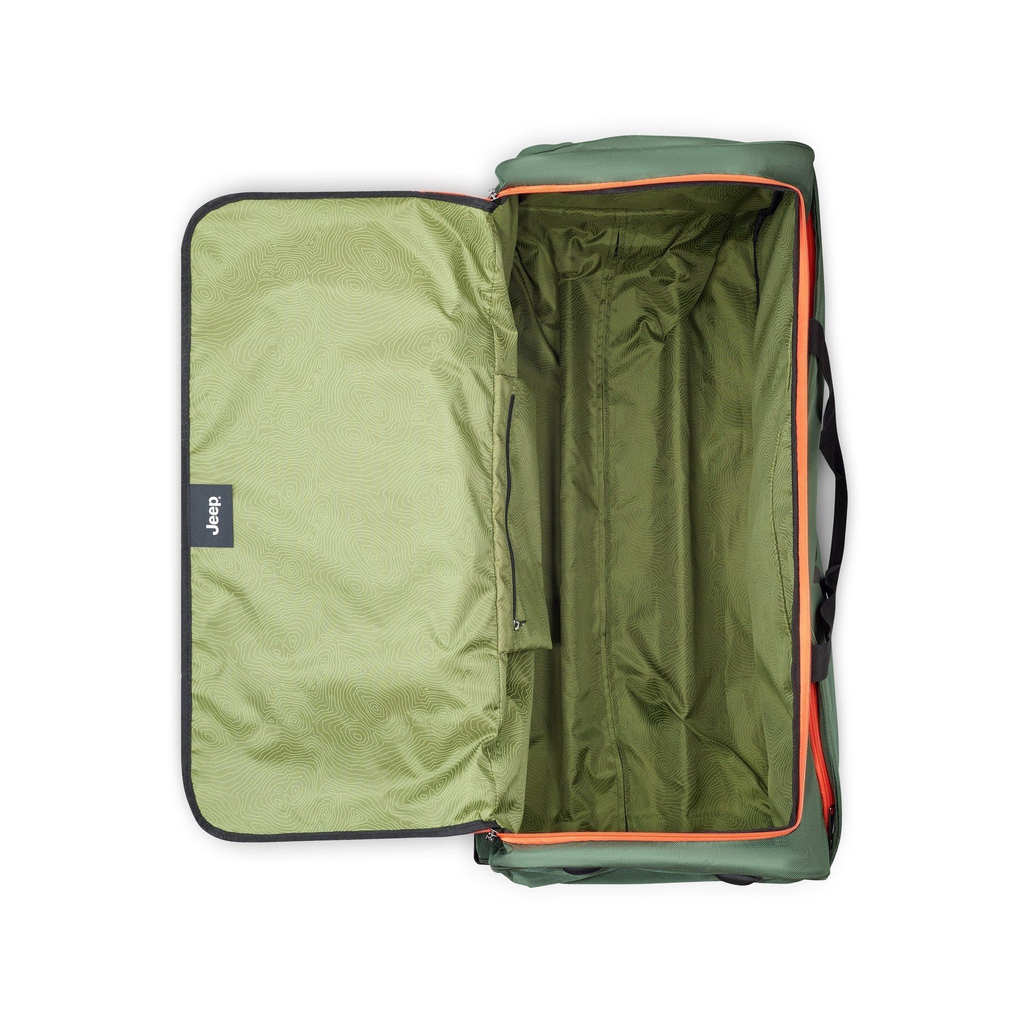 Delsey Jeep JS009D 31-Inch Rolling Duffel Bag - Water-Resistant Expandable Luggage for Travel, Gym & Sports Gear - Perfect for Airplane Carry-On & Weekend Getaways