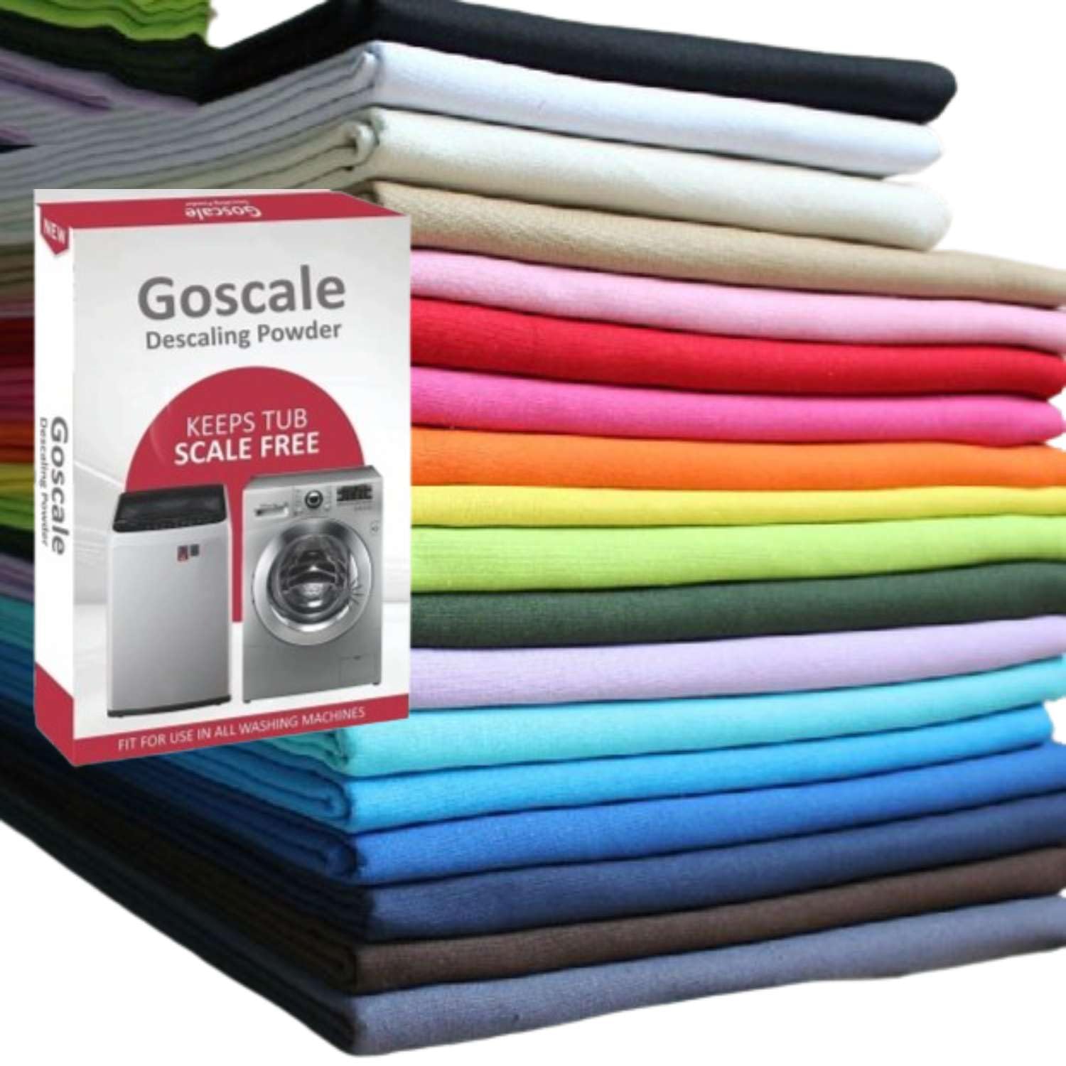 LG Washing Machine Descaler Powder - Compatible with Front Load & Top Load Washers, 100g Tub Cleaner (Pack of 6) - Removes Limescale & Odors for Fresh Laundry - Perfect for Regular Washer Maintenance & Deep Cleaning Cycles
