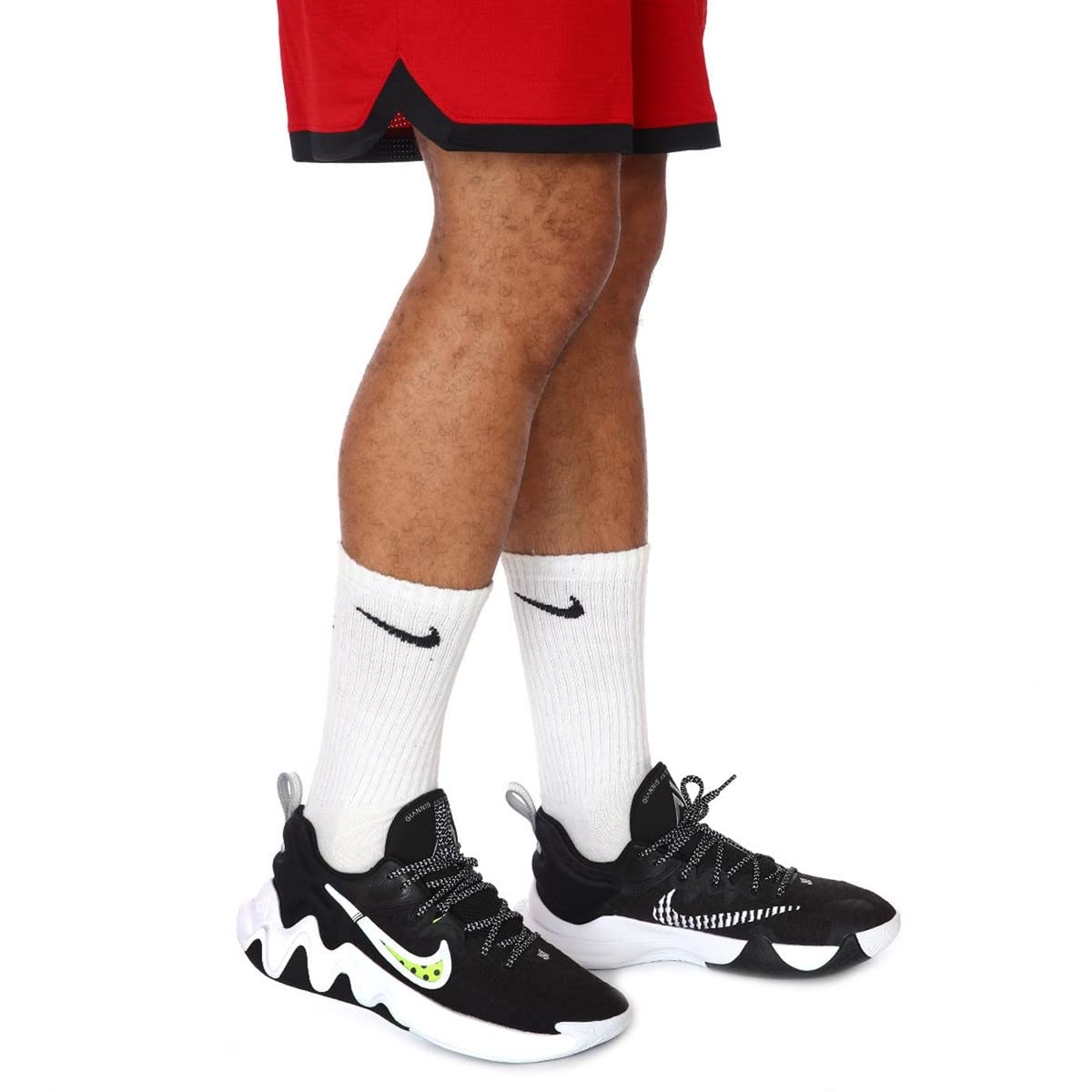 Nike Men's Basketball 3/4 Tall Sleeve Compression Tights - Performance Workout & Training Pants for Basketball, Running, Gym