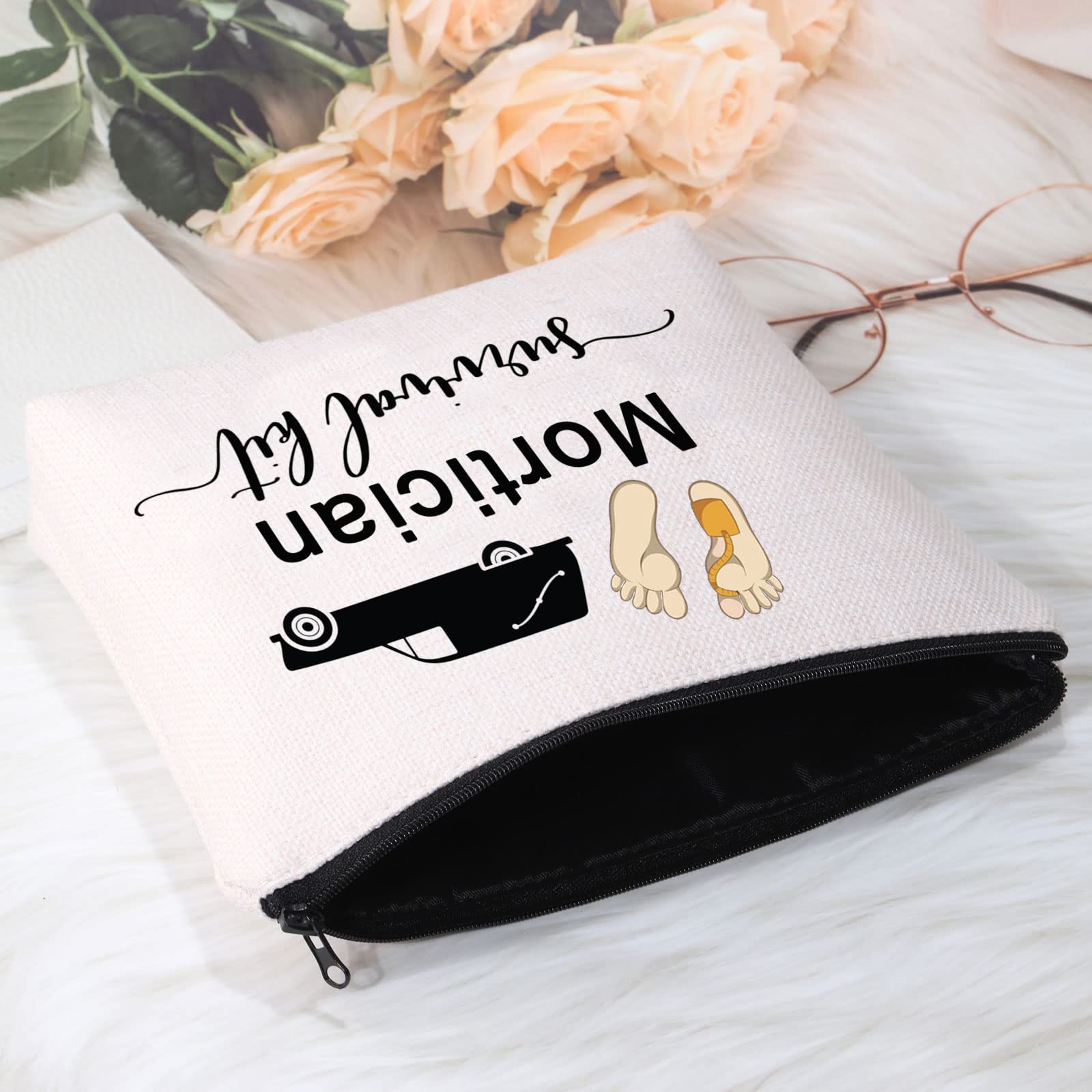 POFULL Professional Mortician Makeup Bag - Funeral Director Gift Set with Essential Tools - Perfect for Embalming & Corpse Preparation - Ideal for Funeral Homes & Mortuary Professionals