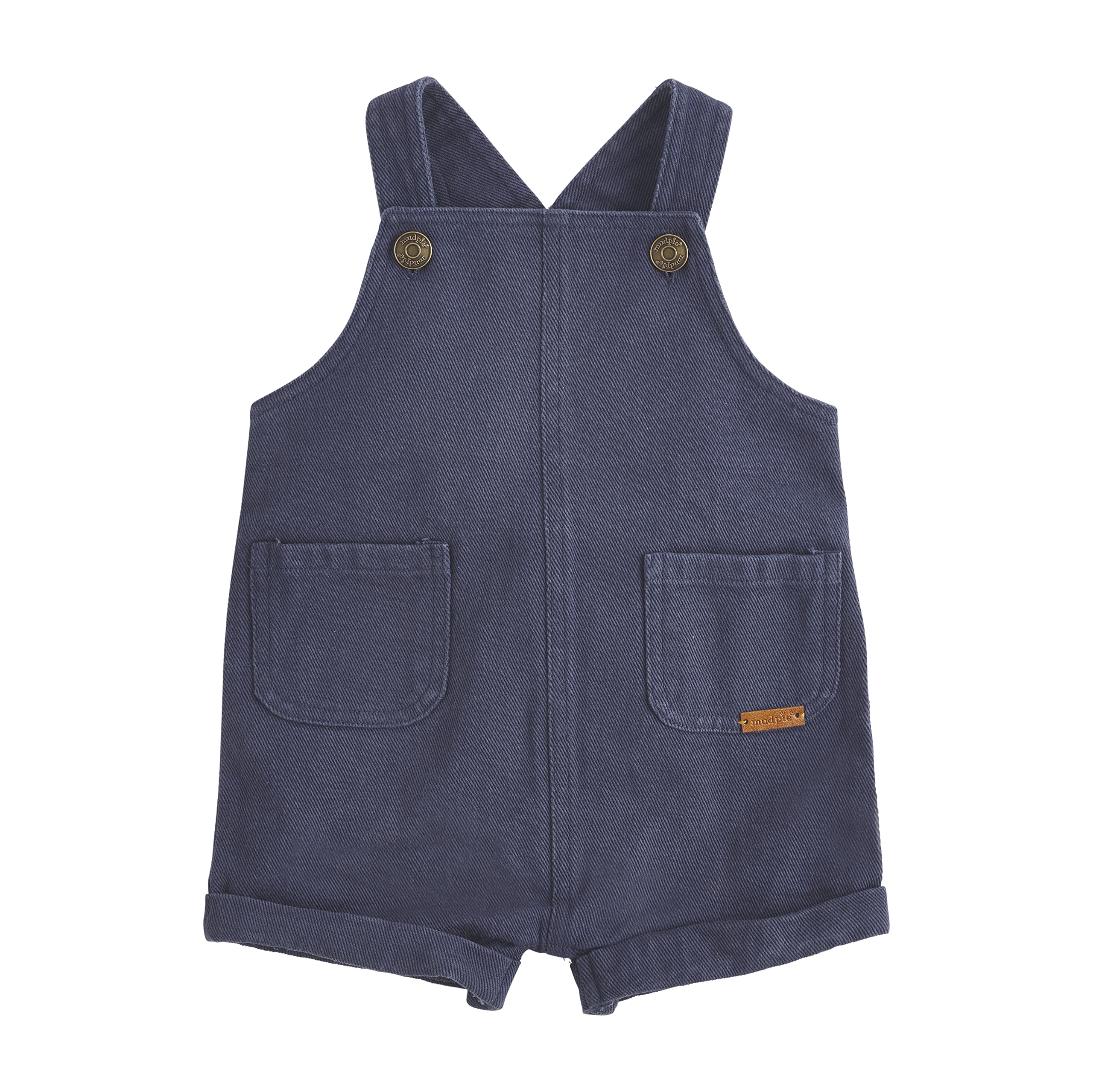 Mud Pie Baby Boys Denim Overalls - Adjustable Straps & Comfort Fit for Toddlers - Perfect for Playtime, Outdoor Adventures & Photo Shoots