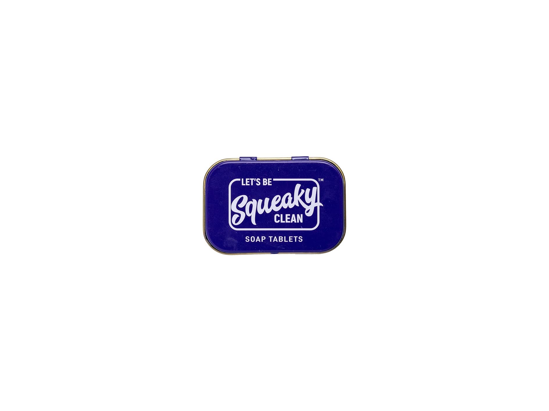 Handmade SqueakyClean Soap Tablets - 30 Bars per Tin | Single Wash Hygiene Bar for Hand Care | Travel & Pocket Friendly | Sweet Lavender Fragrance (Pack of 2) | Perfect for Travel, Camping & Everyday Use