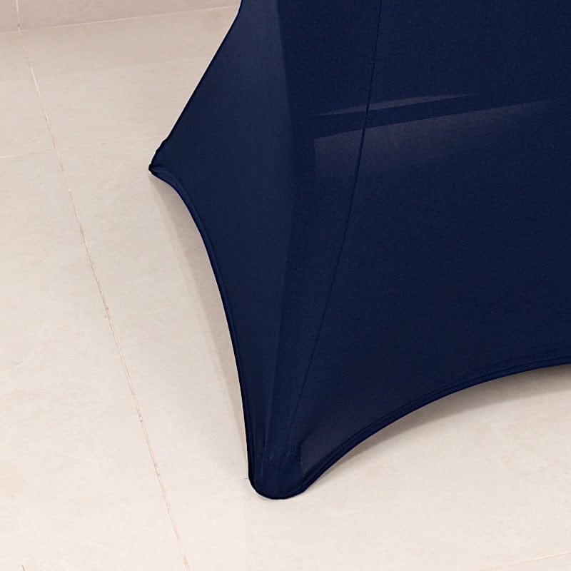 36 Elegant Spandex Cocktail Table Covers - High Top Style Stretch Tablecloths for Round Tables - Perfect for Weddings, Parties & Home Decor