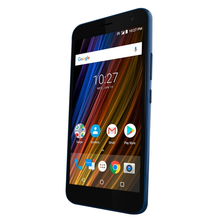 Cricket Wireless Wave 16GB Prepaid Smartphone - Blue | Affordable 4G LTE Android Phone for Students & Seniors | Perfect for Travel, Backup, or Everyday Use