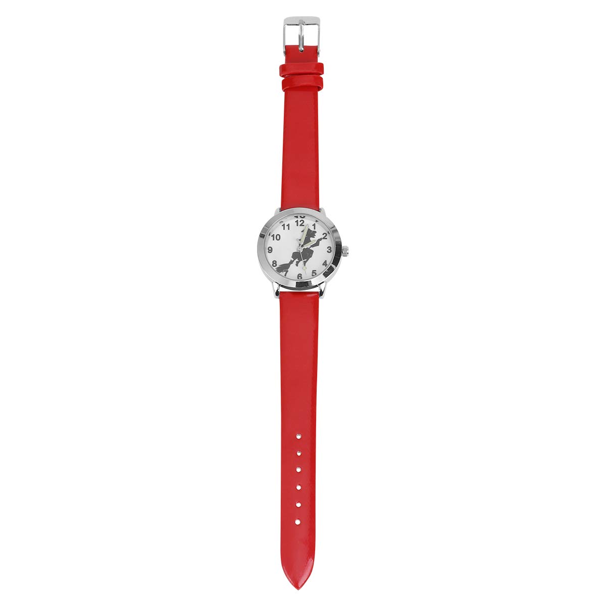 Halloween Witch Pattern Christmas Style Watch - Creative Kids Quartz Watch for Boys & Girls | Perfect Gift for Holidays, Birthdays & Special Occasions