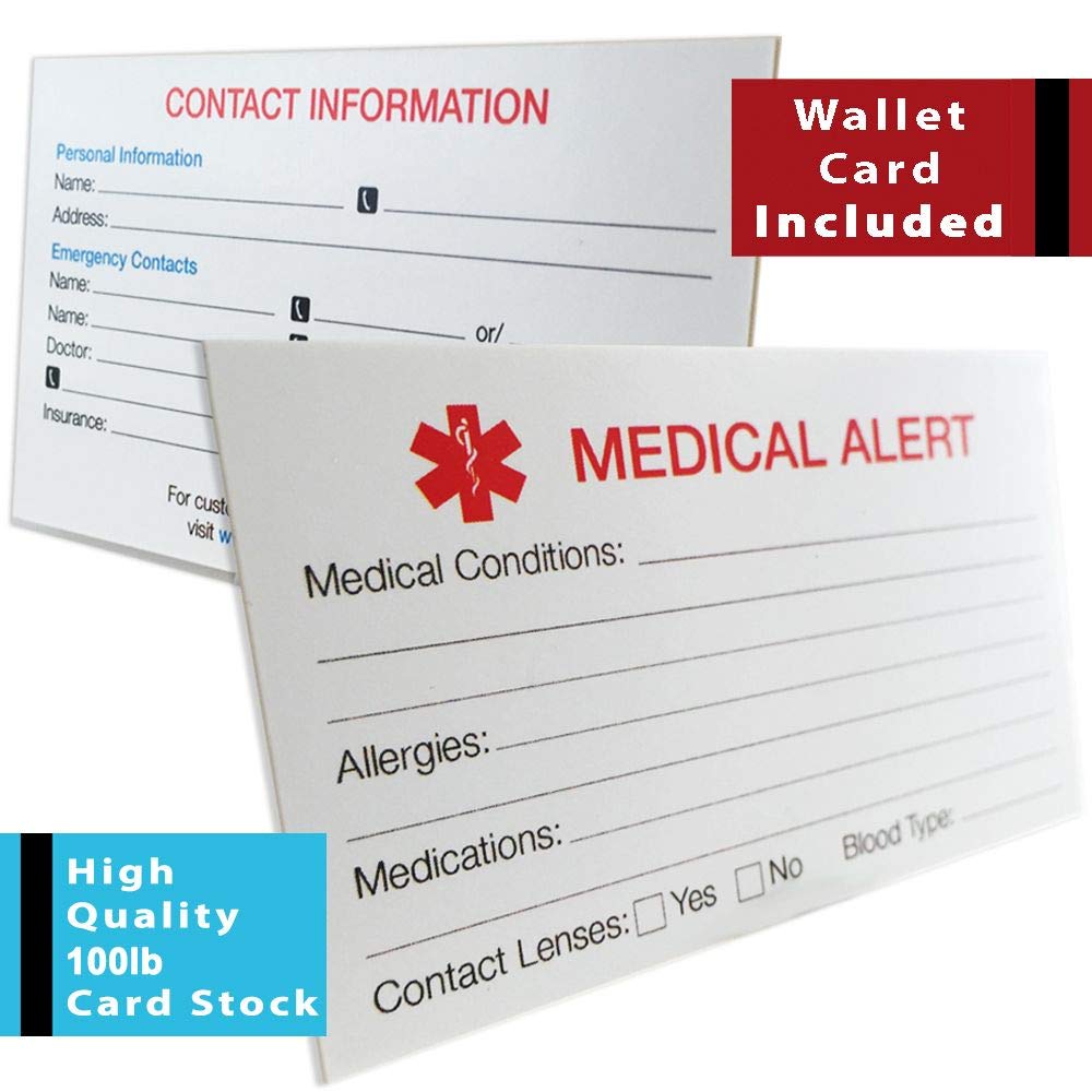 Custom Engraved Medical ID Necklace - 316L Stainless Steel Jewelry for Emergency Health Alerts - Perfect for Allergies, Diabetes & Medical Conditions