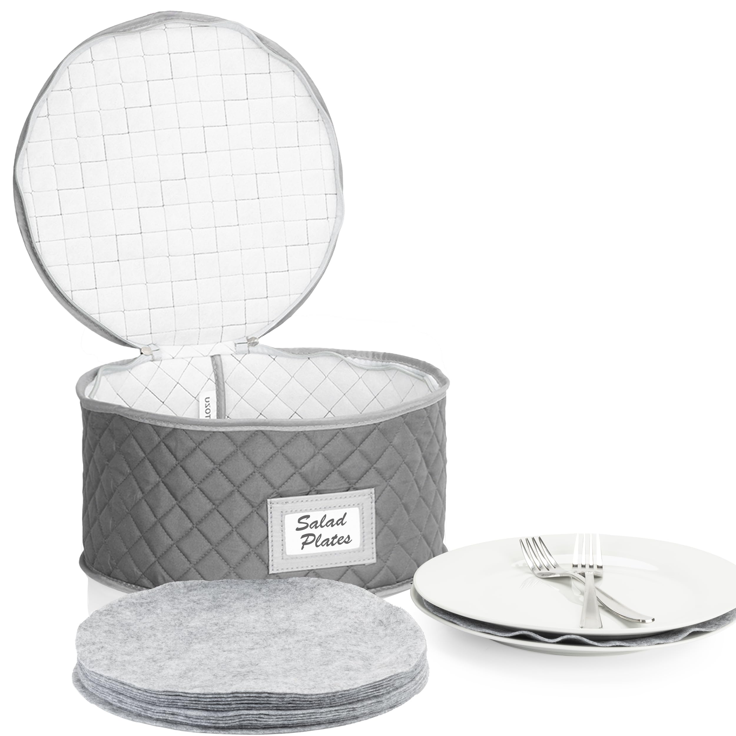 Stackable Gray Storage Case for 10