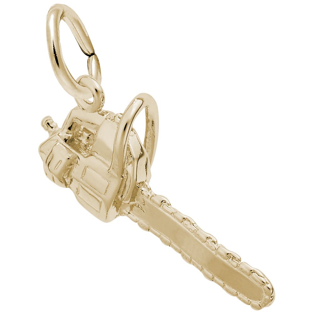 Chainsaw Charm Pendant - Dainty Jewelry for Bracelets & Necklaces - Perfect for DIY Crafts, Gifts, and Everyday Wear