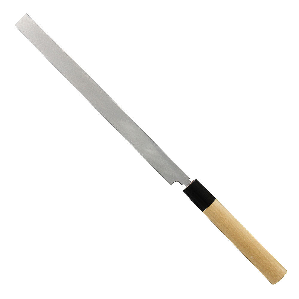 Premium Masamoto Hongasumi Gyokuhaku Steel Takobiki Sashimi Knife – High-Quality Japanese Sushi & Sashimi Knife for Professional Chefs & Home Cooking – Perfect for Slicing Raw Fish, Preparing Sushi Rolls & Japanese Cuisine