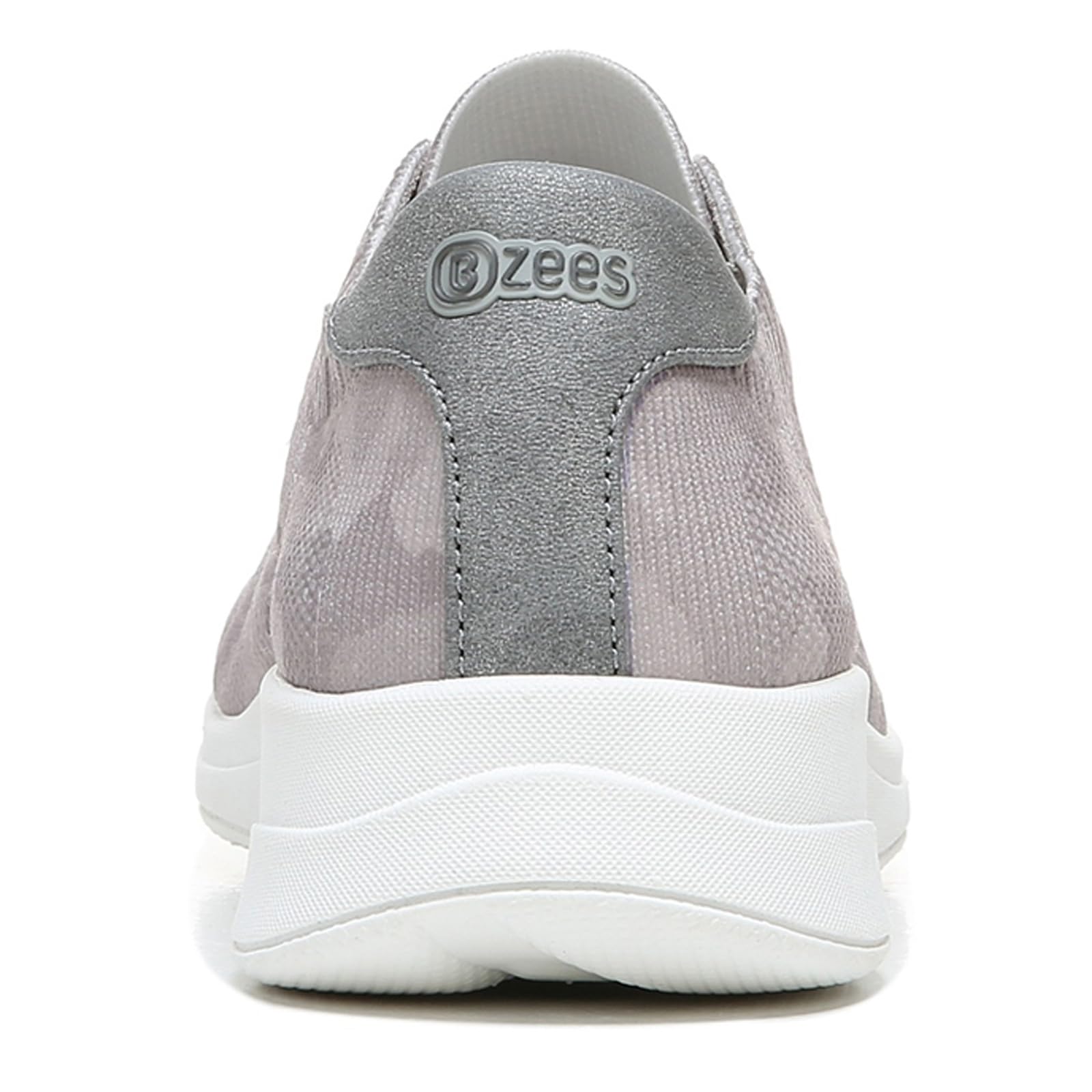 Bzees Women's Golden Knit Slip-On Sneakers - Comfortable Lightweight Walking Shoes for Women, Perfect for Travel, Work & Casual Wear
