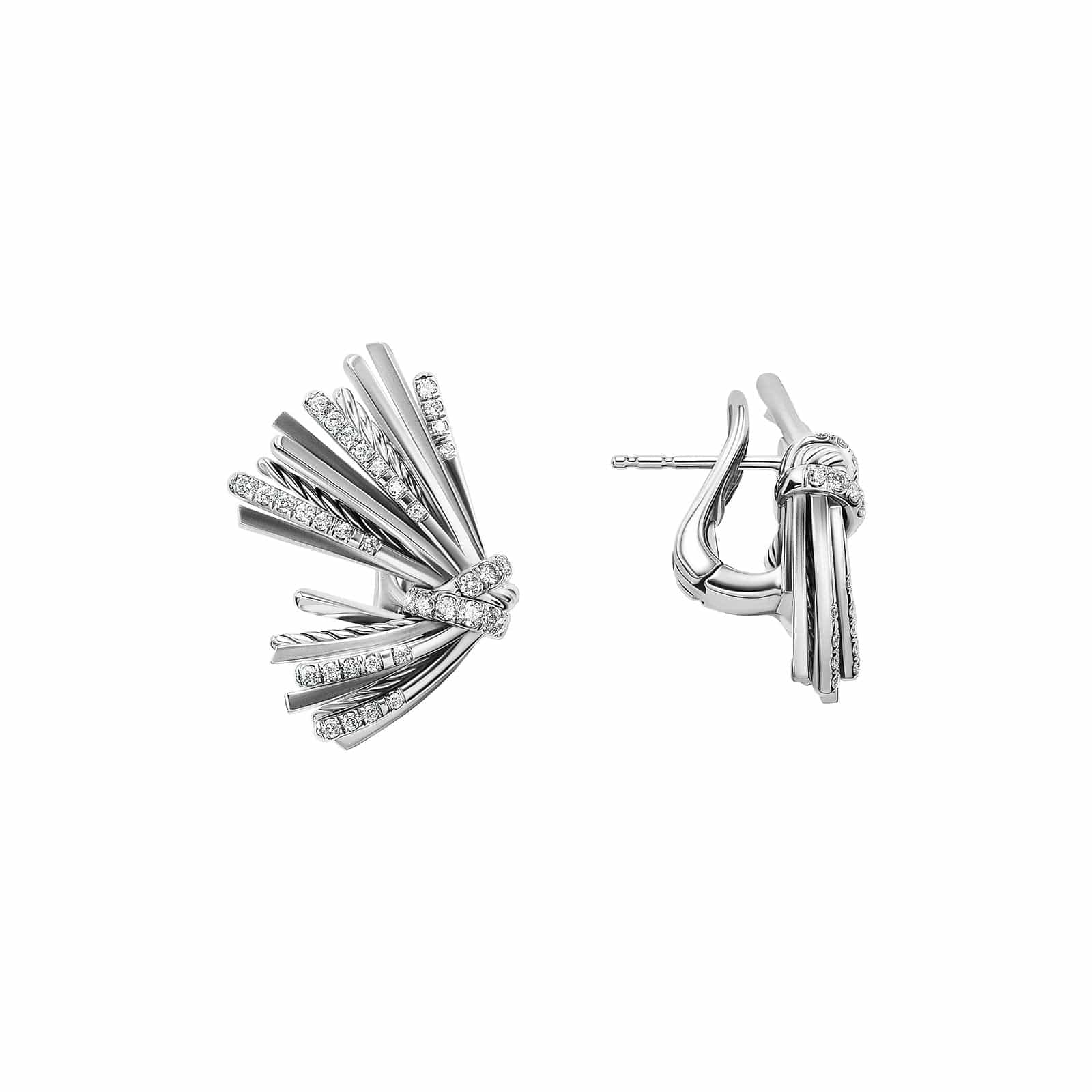 Angelika Flair Diamond Stud Earrings for Women - Elegant Cubic Zirconia Jewelry for Parties, Weddings & Special Occasions