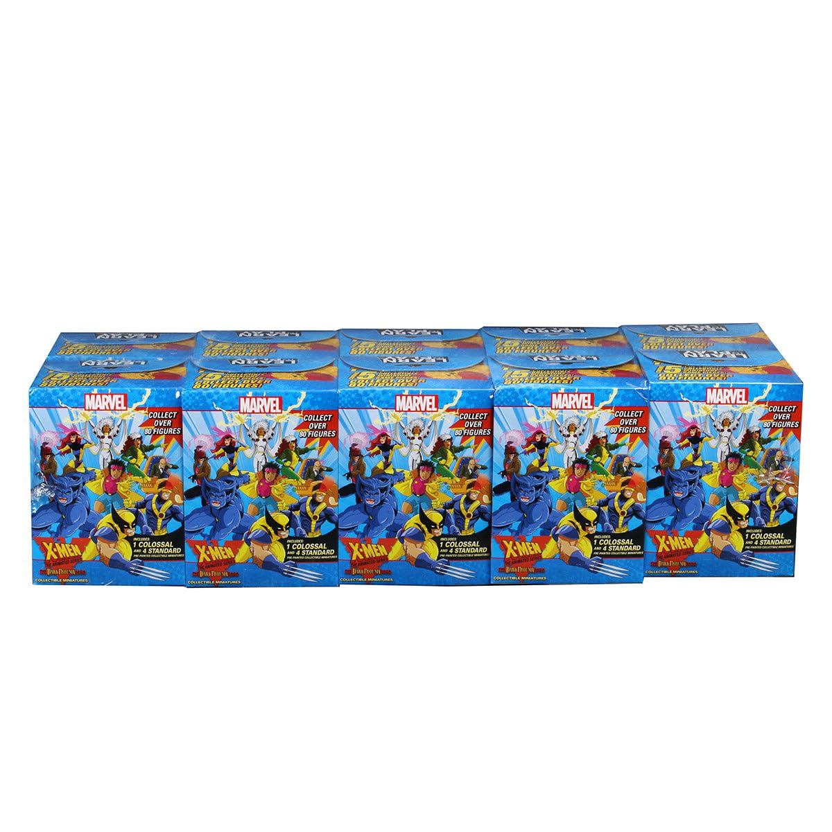Marvel Heroclix X-Men The Animated Series Dark Phoenix Saga Booster Brick - Collectible Action Figures for Superhero Battles & Tabletop Gaming
