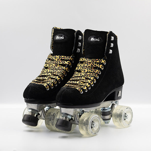 Moxi Panther Roller Skates Size 6 - Women's Outdoor & Indoor Quad Skates for Beginners & Pros - Perfect for Rinks, Parks & Street Skating