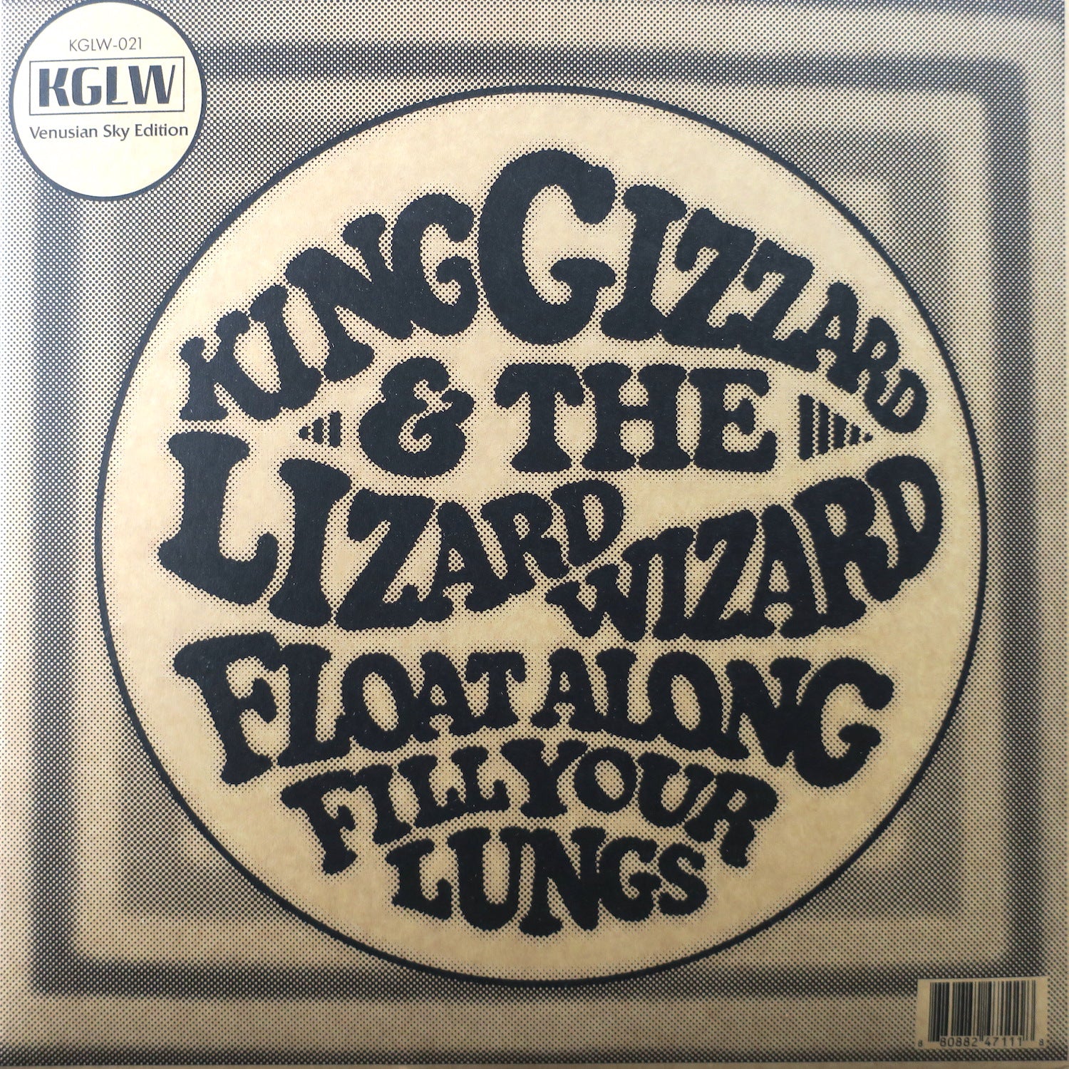 KING GIZZARD & THE LIZARD WIZARD 'Float Along - Fill Your Lungs' VENUSIAN SKY Vinyl LP Record - Psychedelic Rock Music for Home Listening & Vinyl Collectors