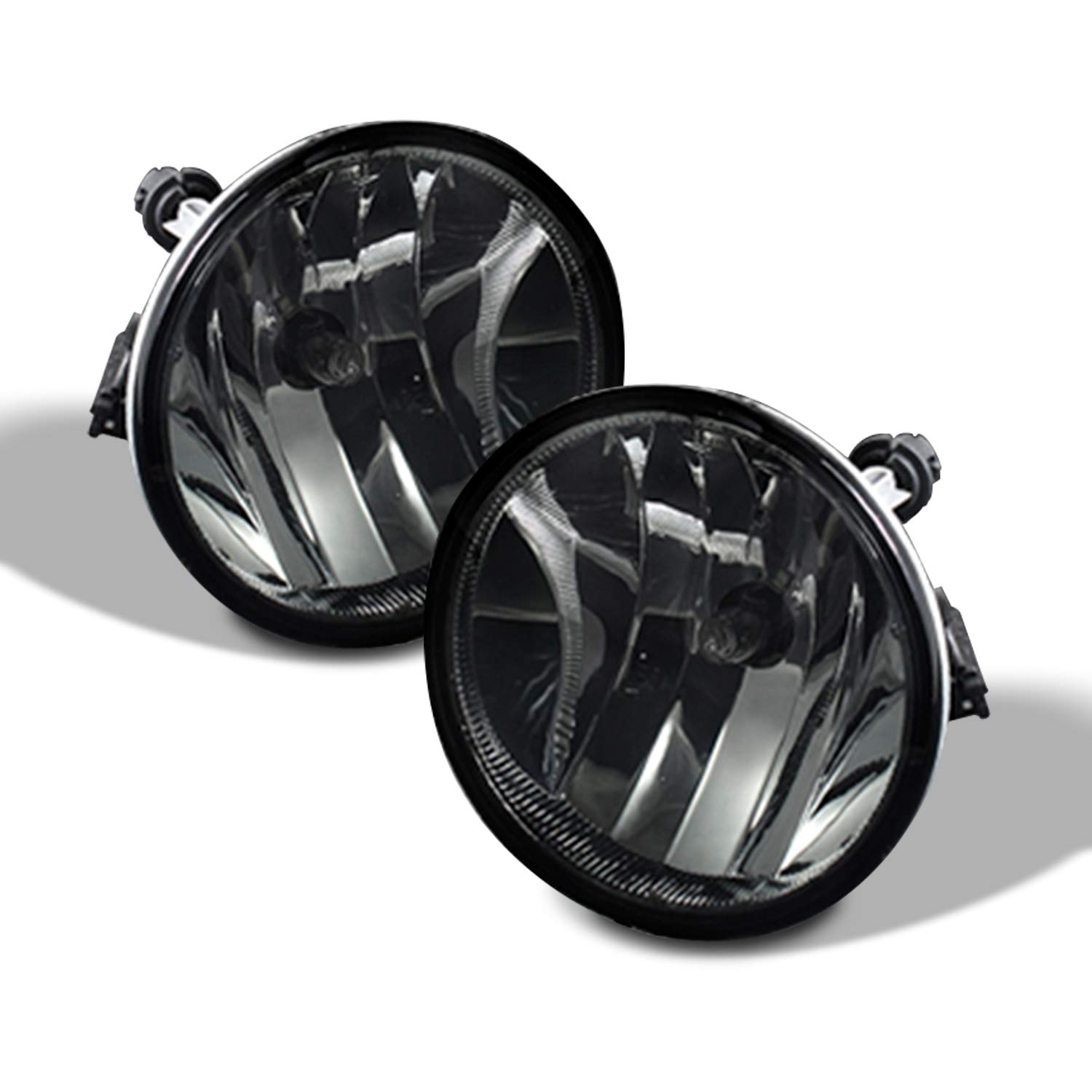 AKKON Smoke Lens LED Dual Halo Projector Headlights & Fog Lights Kit - Compatible with 2007-2011 Chevy Tahoe, Avalanche, Suburban | Upgrade Night Visibility for Off-Road & City Driving