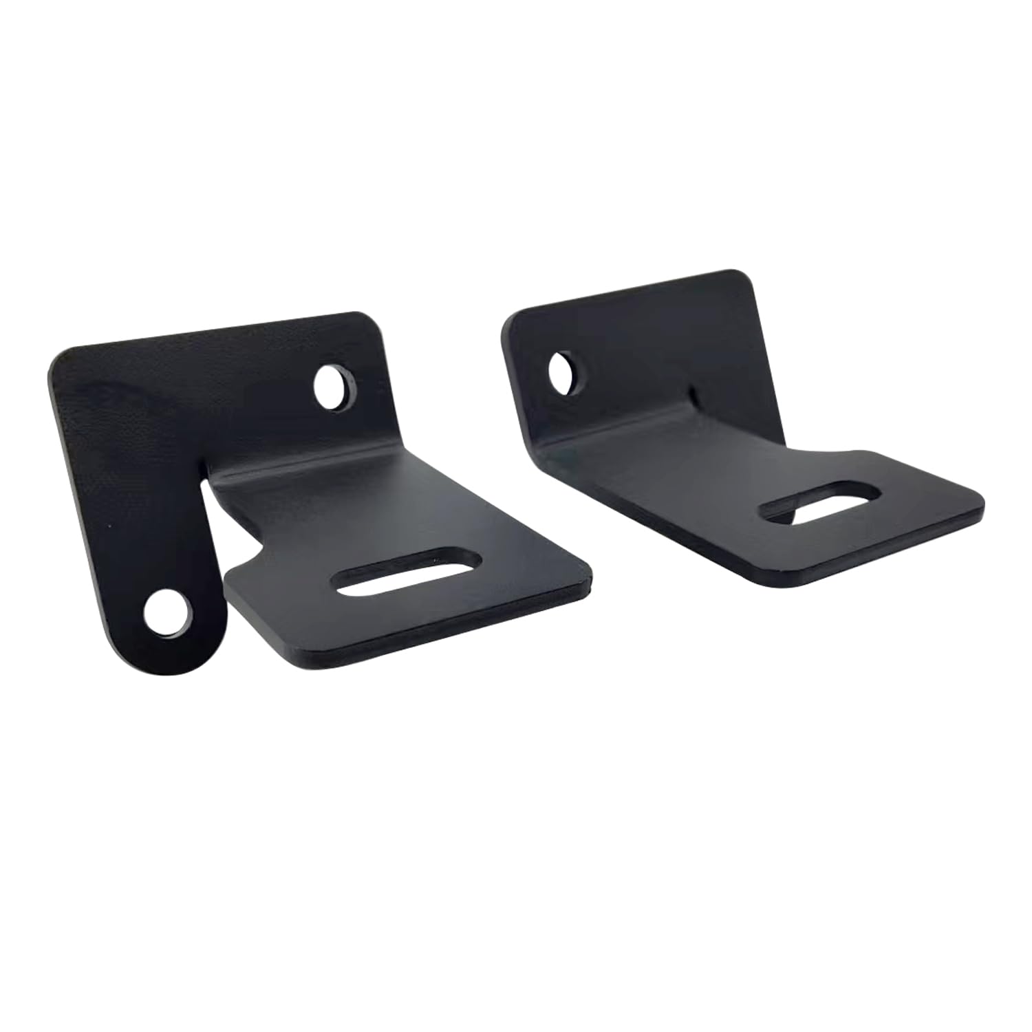 Jeep Wrangler TJ YJ Windshield Hinge Light Mounting Brackets (1987-2006) - Durable Off-Road LED Light Brackets for Jeep Wrangler YJ & TJ Models - Perfect for Off-Roading, Camping & Night Adventures