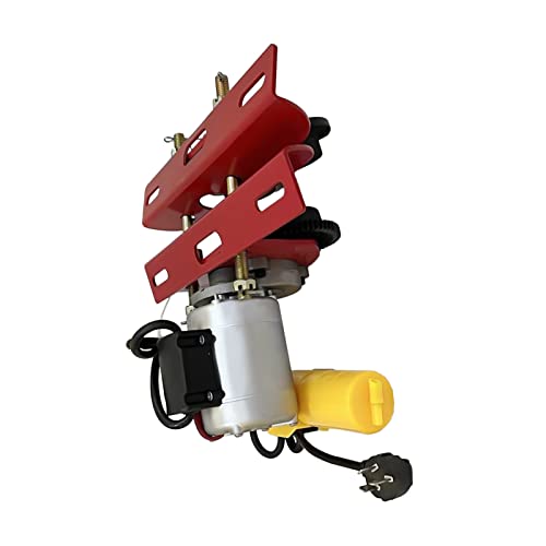 1102LBS Electric Hoist Trolley - 110V Heavy Duty Push Beam Rail Roller with 4 Wheels & Top Push Gear - Perfect for Warehouses, Construction Sites & Industrial Lifting