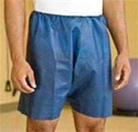 Graham Medical 62380 MediShorts Exam Shorts - Blue, Size XXL-3XL, Pack of 50 - Disposable Medical Shorts for Patients & Exams | Perfect for Hospitals, Clinics & Healthcare Facilities