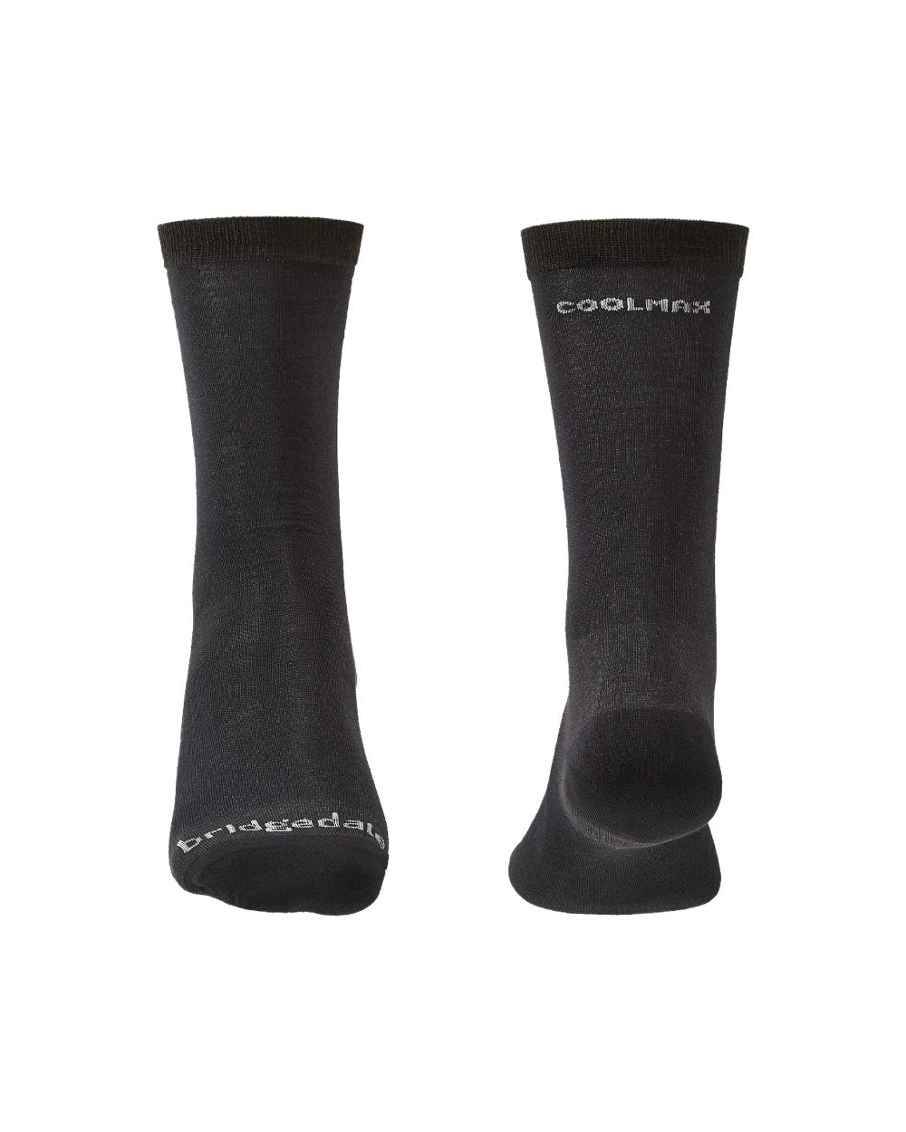 Bridgedale Coolmax Base Layer Socks - Moisture Wicking & Breathable Twin Pack for Hiking, Running & Outdoor Activities