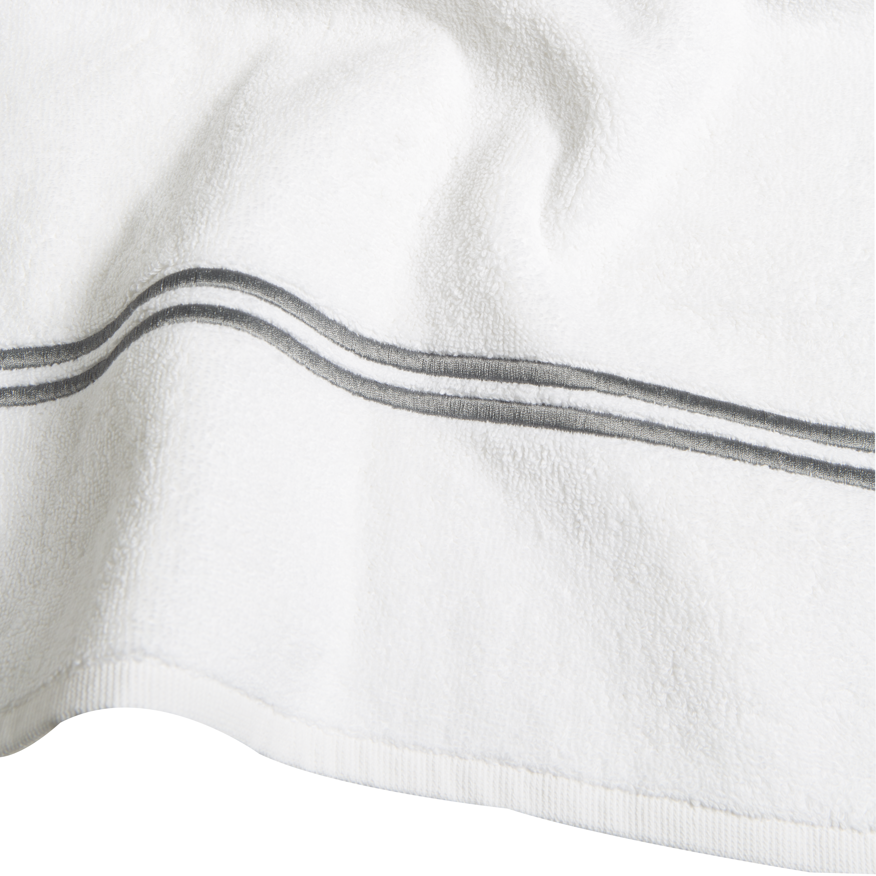 Premium Mercer Cotton Bath Towels - Soft, Absorbent & Quick-Drying Luxury Towel Set for Spa, Gym & Beach - 6-Piece Bath Sheet Collection (White)