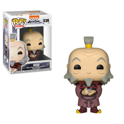 Avatar: The Last Airbender Pop! Vinyl Figure - Uncle Iroh with Tea Cup [Funko #539] - Perfect for Anime Collectors & Home Decor Display