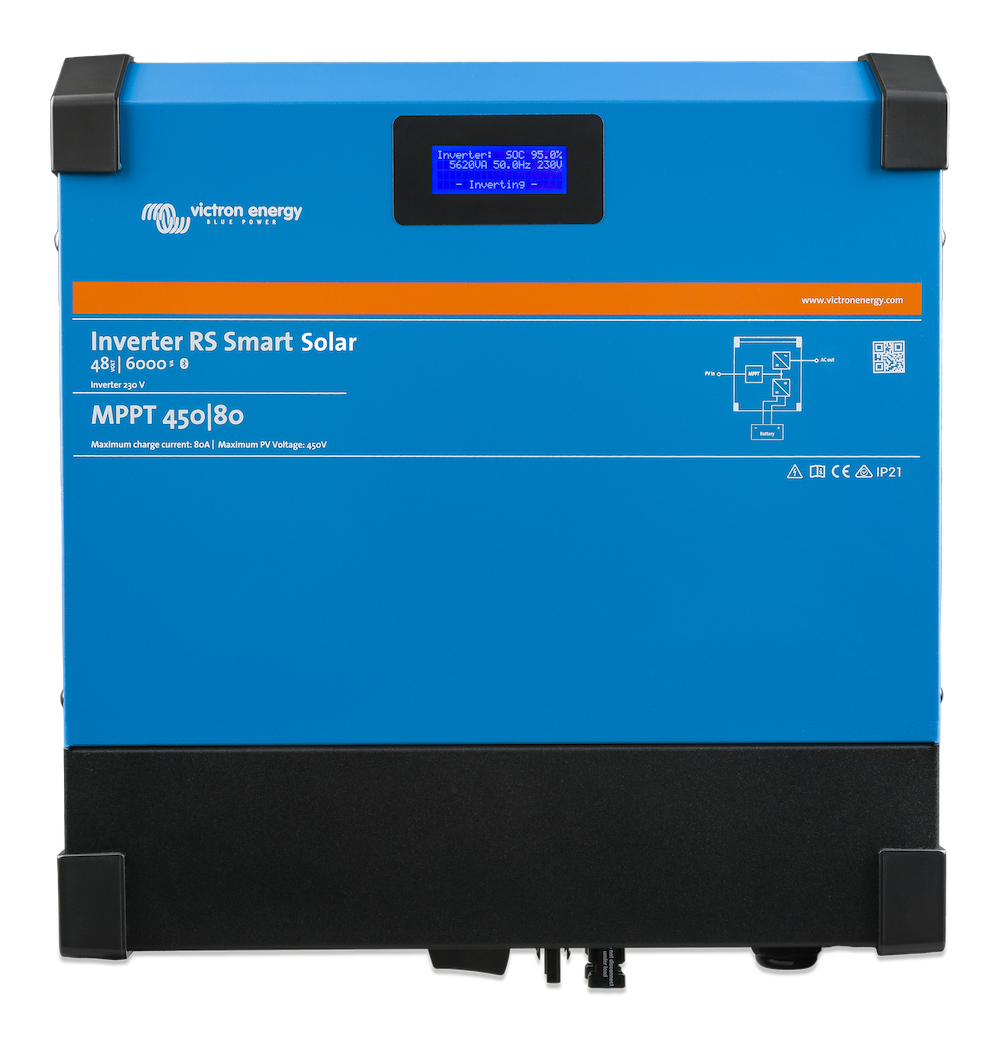 6000W 48V to 230V Pure Sine Wave Solar Power Inverter with Smart Monitoring - Perfect for Off-Grid Homes, RVs, and Emergency Backup Power
