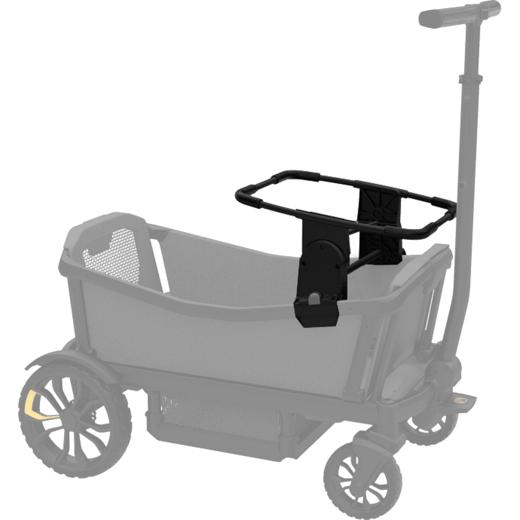 Veer Cruiser Car Seat Adapter for Peg Perego Strollers - Universal Fit, Safe & Easy Installation - Perfect for Travel, Shopping & Outdoor Adventures with Baby