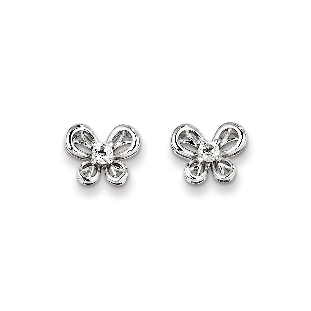 Elegant Sterling Silver White Topaz Earrings for Women | Hypoallergenic & Durable | Perfect for Weddings, Parties & Everyday Wear