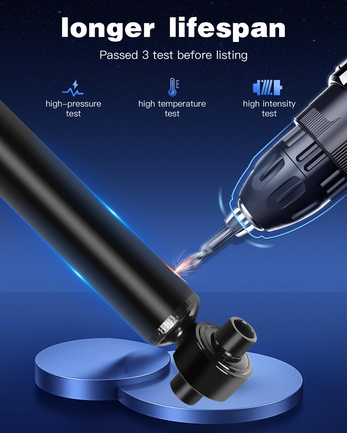 ECCPP Rear Shock Absorbers & Strut Kits - Compatible with 1989-1994 Chevy Sonic 343459 | Durable Suspension Replacement for Smooth Ride | Perfect for Off-Roading, Daily Commuting & Performance Upgrades
