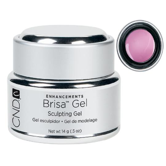 CND Brisa Sculpting Gel - Cool Pink Opaque 0.5 oz | Professional Nail Extension & Sculpting Kit for Salon & Home Manicures